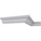 Ekena Millwork 1 1/4"H x 1 1/4"P x 1 3/4"F x 94 1/2"L Hillsborough Traditional Smooth Crown Moulding MLD01X01X01HI - alternate 7